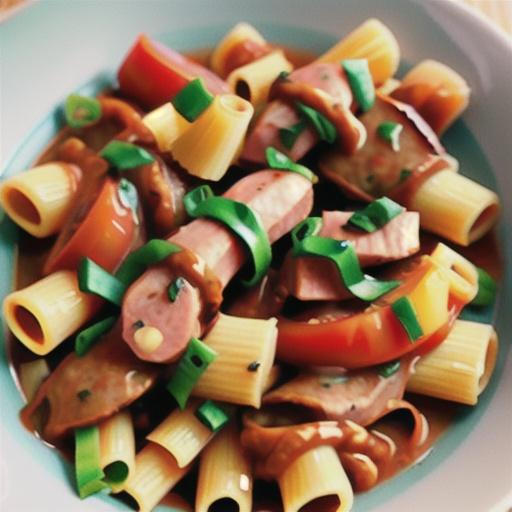Lamb Sausage Pasta