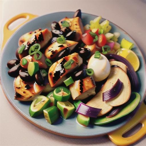 Mexican chicken with black bean salsa