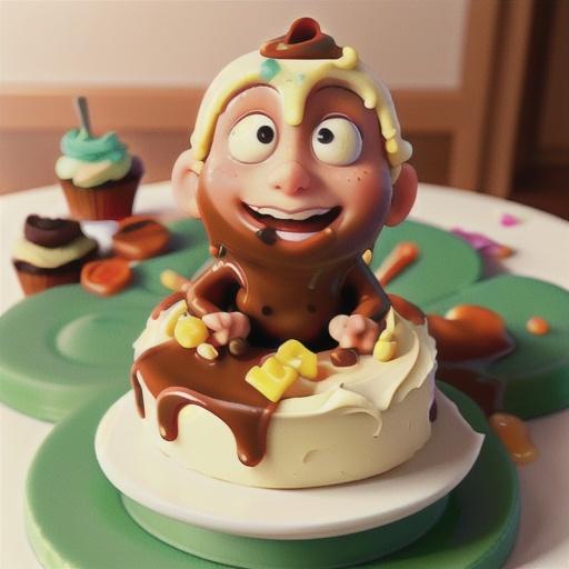 Caramel Surprise Cake