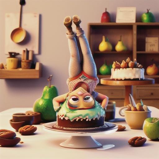 Pear Upside-Down Cake