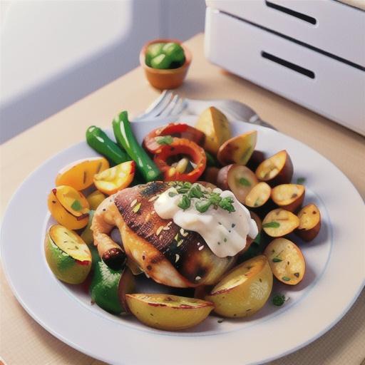 Savory Baked Chicken and Potato Dinner