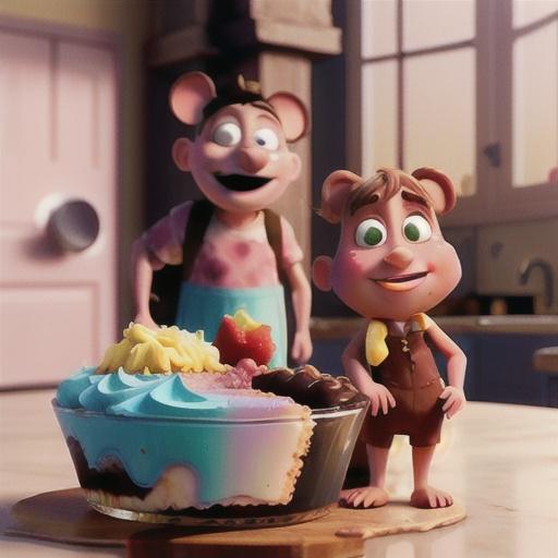 Neapolitan Ice Cream Pie