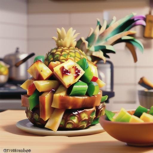 Pineapple-Teriyaki Pork Chops