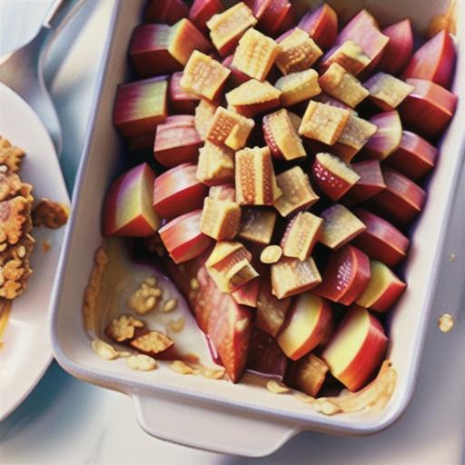 Rhubarb Crisp