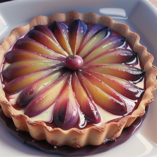 Mamie's Wild Plum Tart
