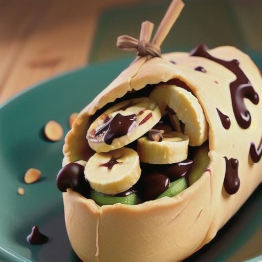 Peanut Butter and Banana Wraps
