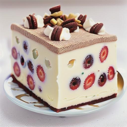 White Christmas terrazzo terrine recipe