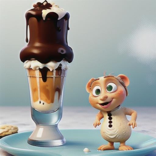 Martha Stewart's frozen affogato