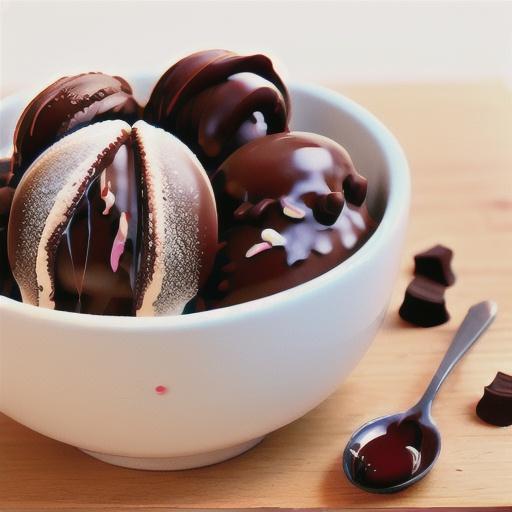 Chocolate gelato