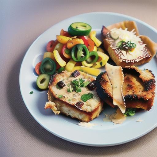 Parmesan and herb crumbed pork chops