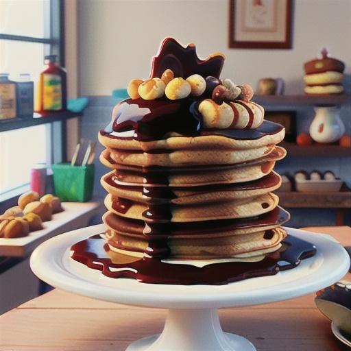 Choc-hazelnut crepe cake