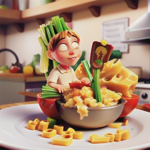 Bacon, Leek, and Tomato Macaroni and Cheese