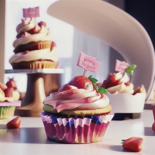 Strawberry Cupcakes