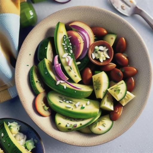Smashed Cucumber Salad with Dark Vinegar and Chili Crisp