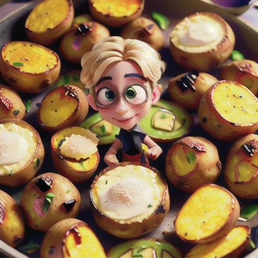 TikTok Parmesan-Crusted Roasted Potatoes