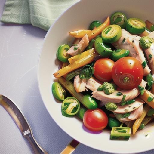 Easy Chicken Primavera
