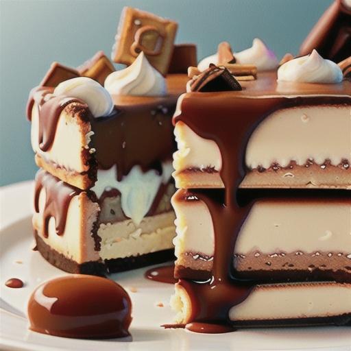 Mars Bar cheesecake slice recipe