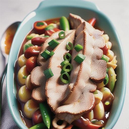 Chilli beef with beans