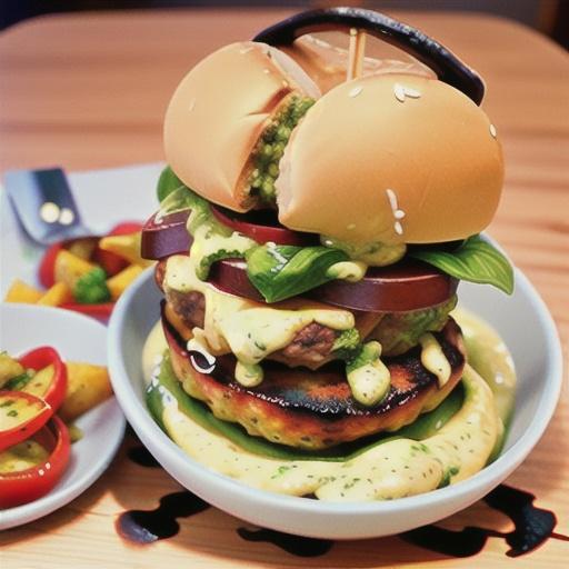 Grilled Italian Turkey Burgers