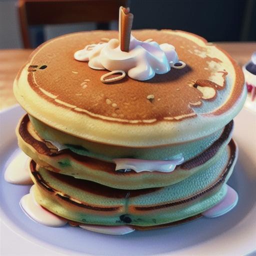 100% Whole Wheat Pancakes