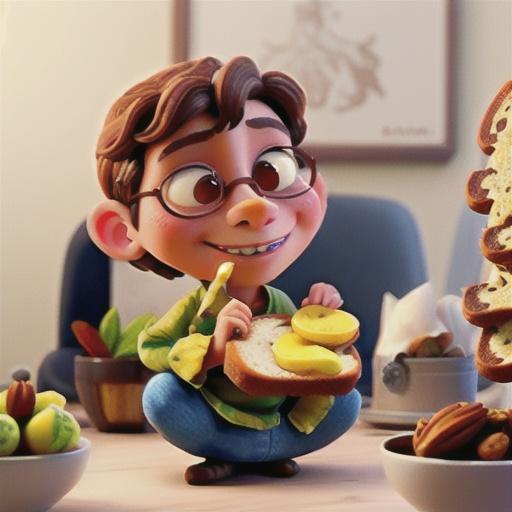 Walnut and fig toast