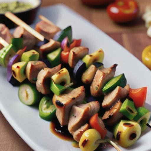 Easy Grilled Pork Skewers