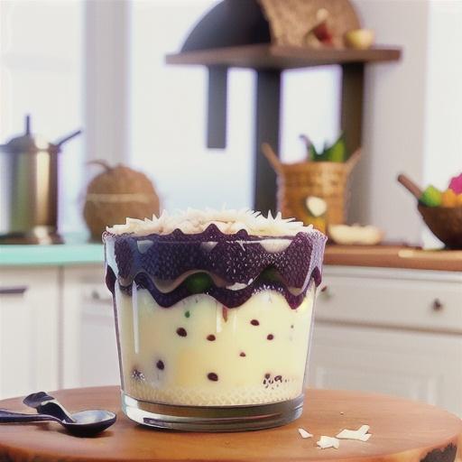 Chia and coconut pudding recipe