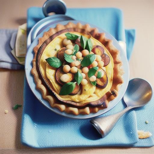 Vegetable & chickpea potato pies