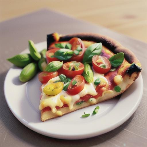 Potato and Tomato Pizza