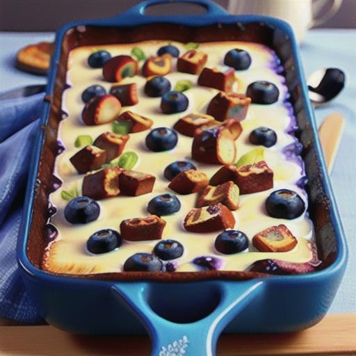 Blueberry Maple Breakfast Bake