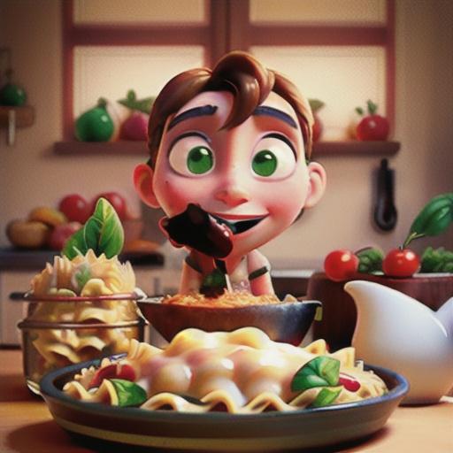 Creamy Pasta Bake with Cherry Tomatoes and Basil