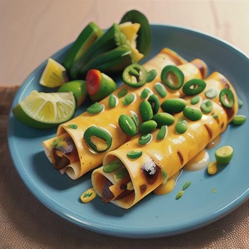 Bean enchiladas