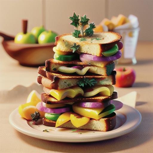 Grilled Cheese, Apple, and Thyme Sandwich