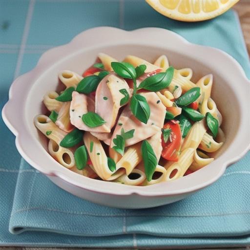 Lemon chicken pasta