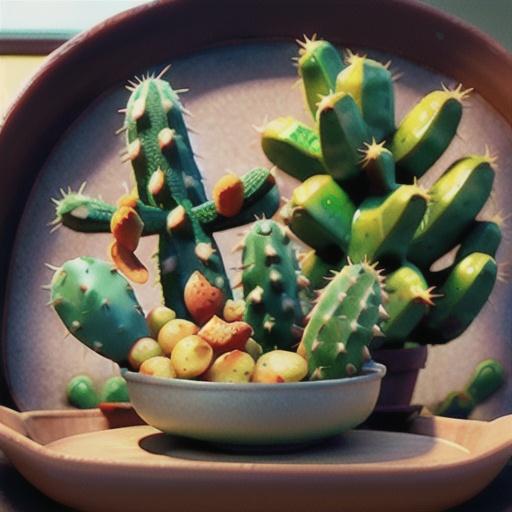 Nopalitos con Papas (Cactus with Potatoes)