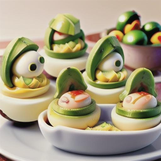 Avocado Deviled Eggs
