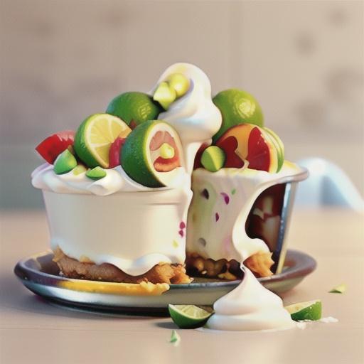 No-Bake Key Lime Yogurt Pie