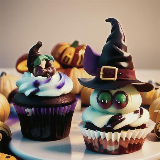 Witches’ Hat Cupcakes