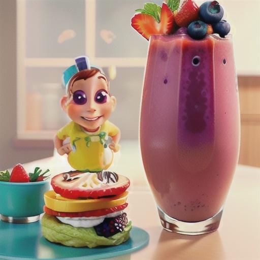 Berry Breakfast Smoothie