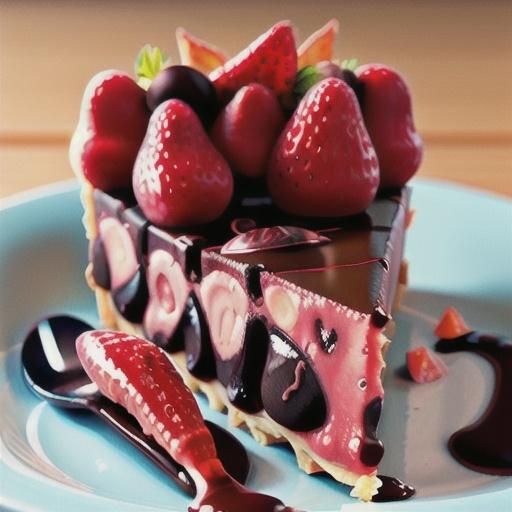 Strawberry Truffle Pie