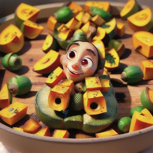 Roasted Kabocha Squash