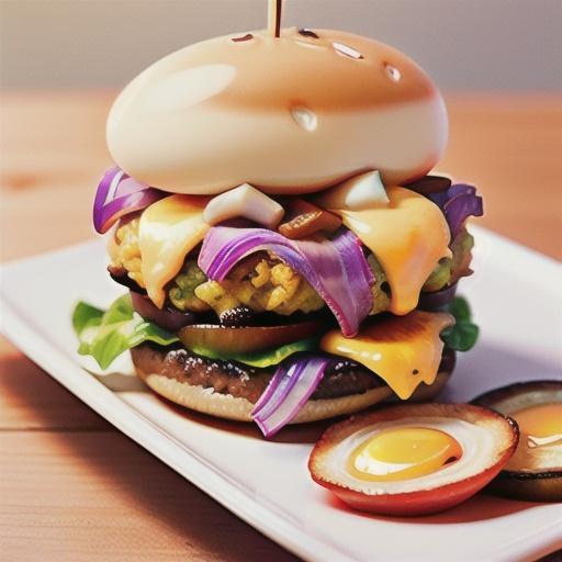 Bacon and Egg Cheeseburgers