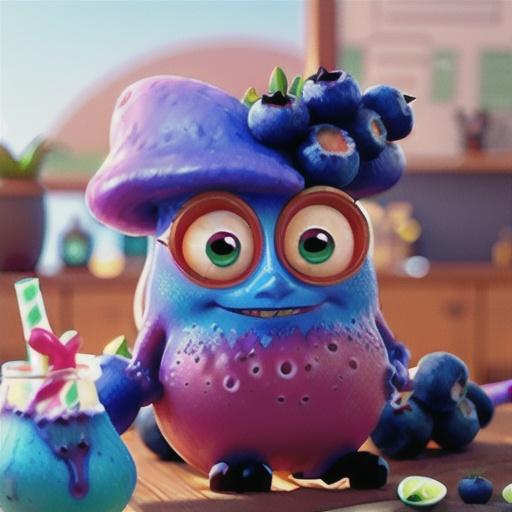 Blue Monster Acai Smoothie