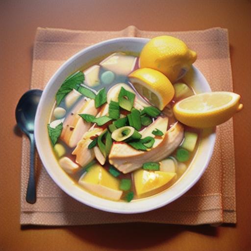 Greek Lemon Chicken Soup