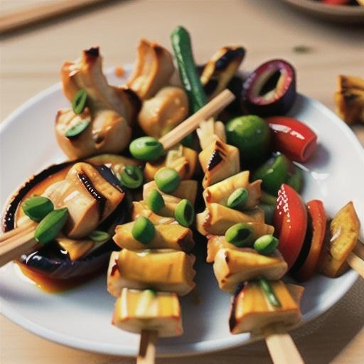 Ginger Grilled Chicken Satay