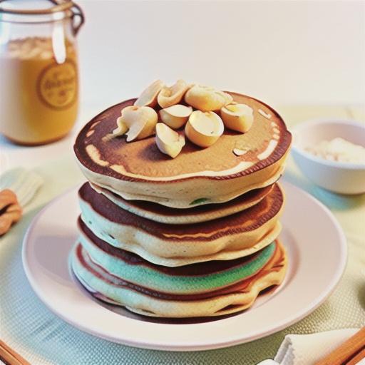 Oatmeal Buttermilk Pancakes