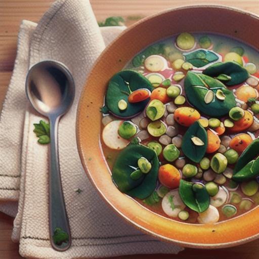 Lentil and Buckwheat Soup