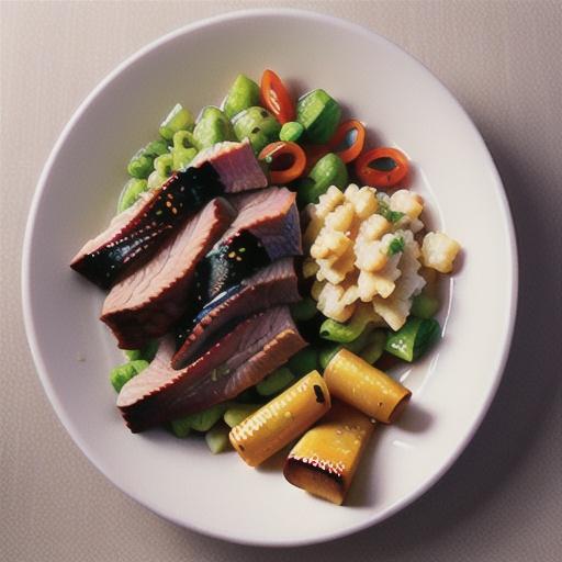 Beef brisket with horseradish mash