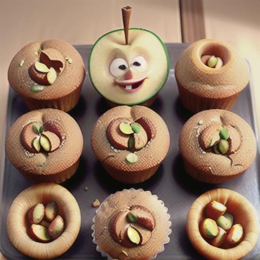 Low Fat Apple Bran Muffins