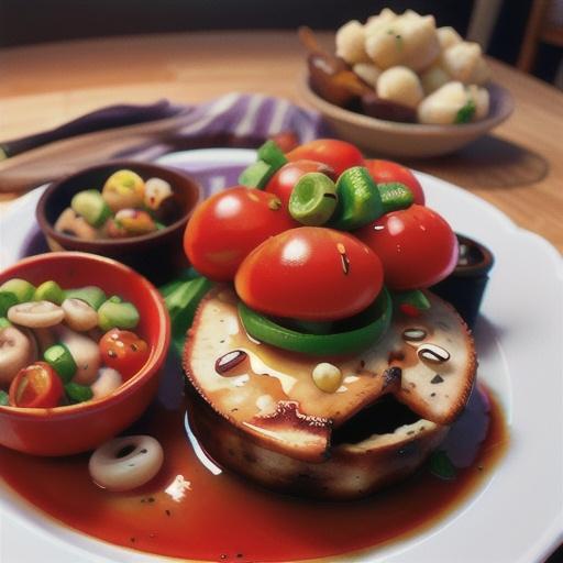 Pork Chops with Stewed Tomatoes